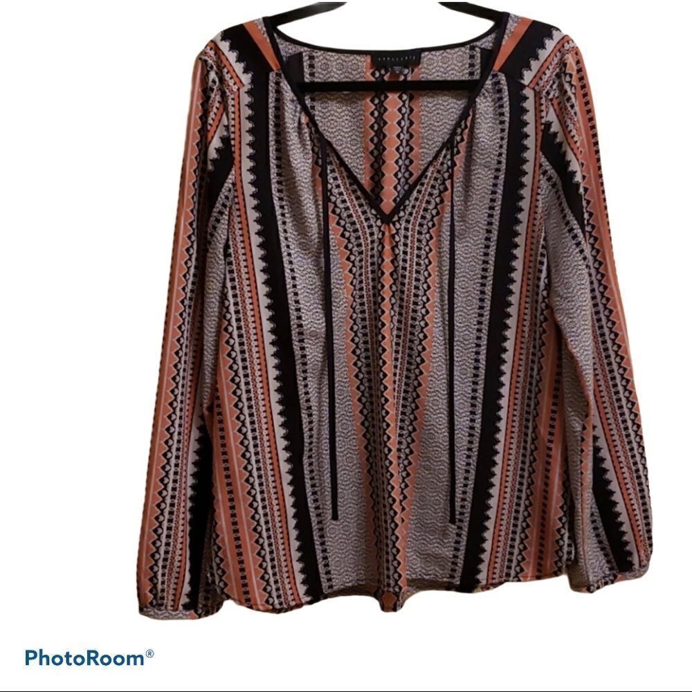 𝅺SANCTUARY long sleeved blouse. Medium